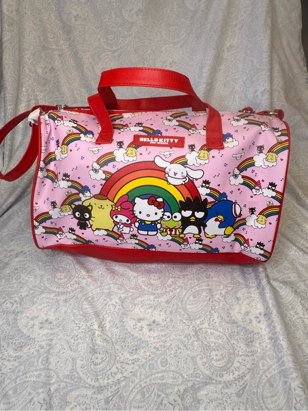 Hello Kitty & Friends Rainbow Character Travel Duffle Bag - Picture 3 of 7
